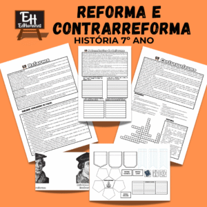 Kit Reforma e Contrarreforma com Lapbook
