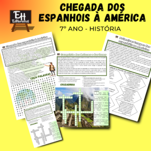 Kit Chegada dos espanhóis à América