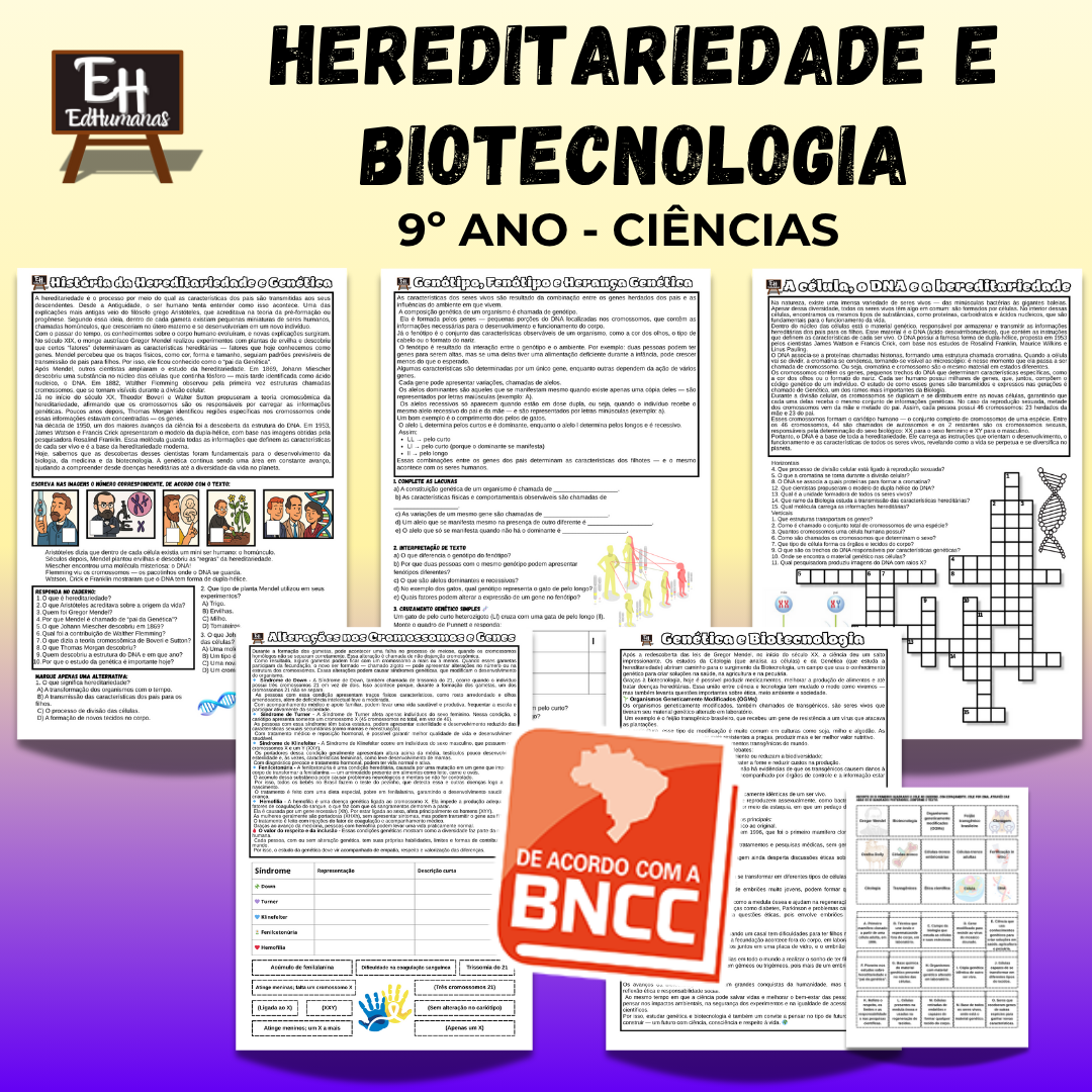HEREDITARIEDADE E BIOTECNOLOGIA