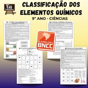 Classificação dos elementos químicos