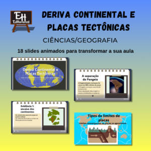 Slides animados Deriva continental e placas Tectônicas