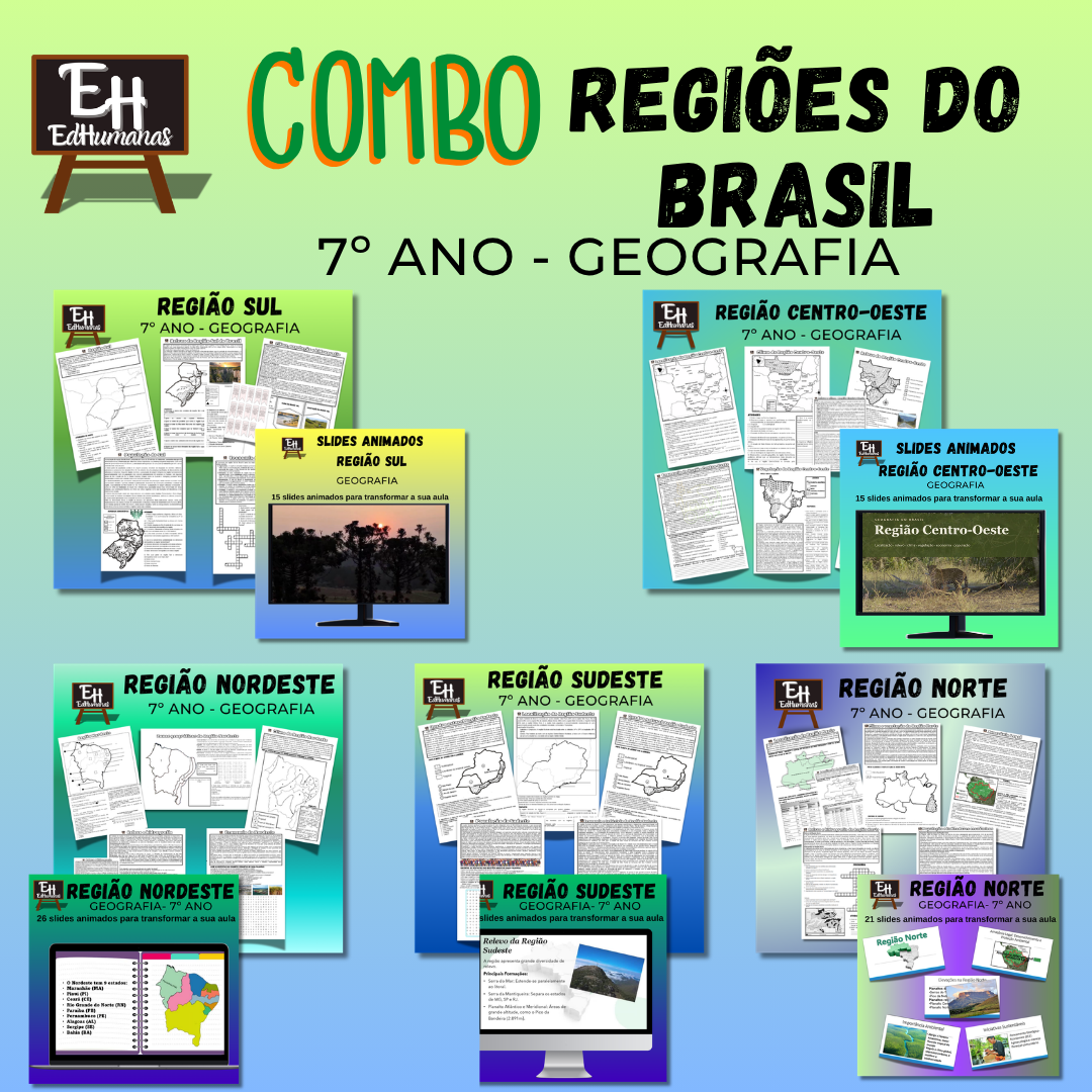 Combo Regiões do Brasil