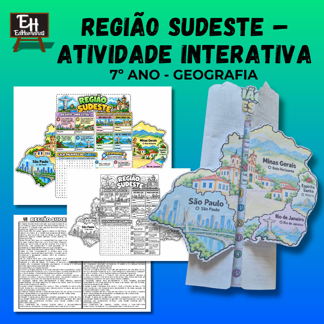 COMBO REGIÕES DO BRASIL – MAPAS INTERATIVOS | GEOGRAFIA – 7º ANO - Imagem 5